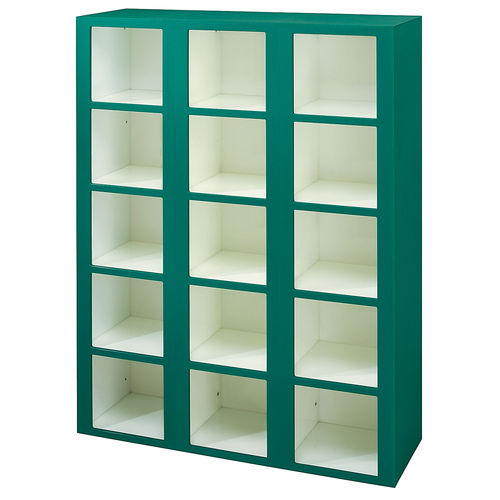 Casier vestiaire en plastique - CUBBY LOCKER - Bradley - pour établissement public / avec penderie ouverte