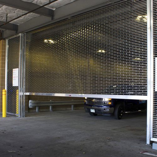 Grille de sécurité à enroulement - EXTREME® 300 SERIES - Cornell - pour porte / en aluminium / anodisé
