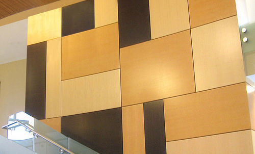 Panneau acoustique mural - FLAT - Rulon company - en bois / rectangulaire / lisse