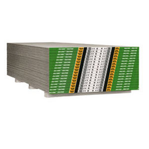 Plaque de plâtre hydrofuge - GOLD BOND® GYPSUM SHEATHING - National Gypsum - ignifuge / écolabel Greenguard® / à faible émission de COV