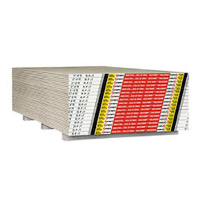 Plaque de plâtre renforcée - GOLD BOND® REGULAR - National Gypsum - non-combustible / écolabel Greenguard® / à faible émission de COV
