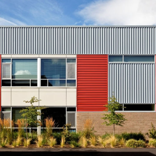Bardage en panneaux - CONCEPT SERIES® : CS-660 - Centria Architectural Systems - en acier galvanisé / nervuré