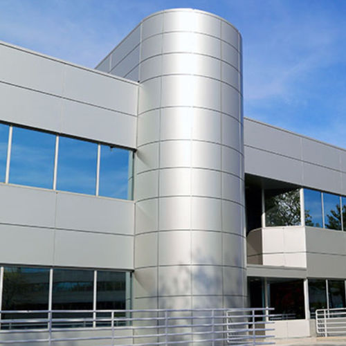 Bardage modulaire - INTERCEPT™ ENTYRE - Centria Architectural Systems - en panneaux / en aluminium / lisse