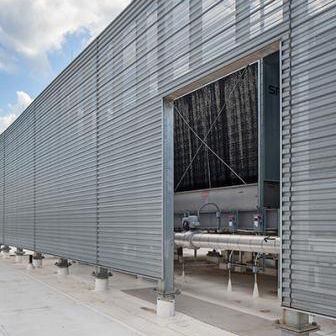 Tôle perforée - ECOSCREEN® : CS-260 - Centria Architectural Systems - nervurée / en aluminium / pour bardage