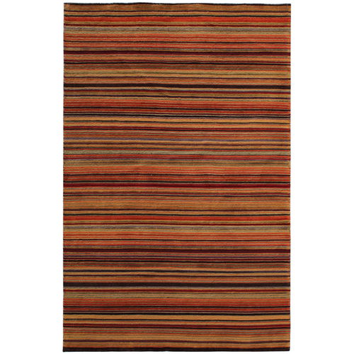 Tapis contemporain - Gianni - indikon srl - à rayures / en laine / en coton