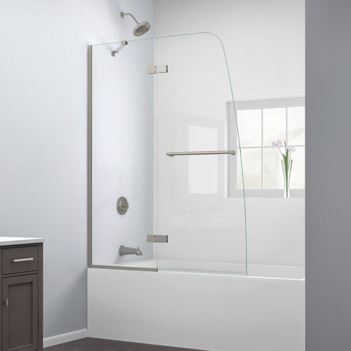 Pare-baignoire battant - AQUA ULTRA - DreamLine - fixe / en verre trempé / sans cadre
