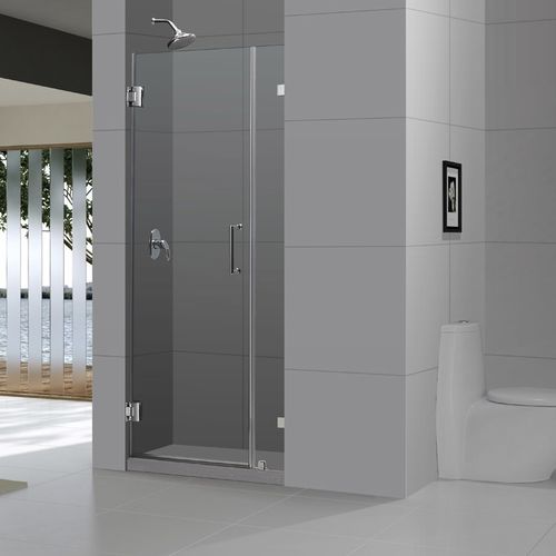 Paroi de douche battante - UNIDOORLUX - DreamLine - en niche / en verre trempé