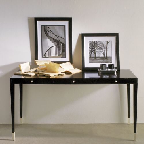 Bureau contemporain - VICTOR - DOM edizioni - en bois laqué / en ébène