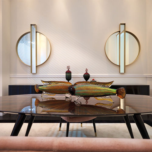 Miroir mural - MAX - DOM edizioni - contemporain / rond / en métal