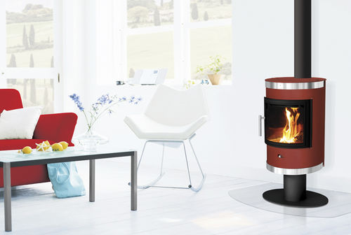 Poêle à bois - MODULIA - ATELIERS FRANCE TURBO - 6 kW / 8 kW