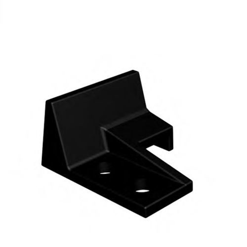 Pince à verre en métal - MD-02 L - COMENZA - pour panneaux / pour bâtiment / pour garde-corps