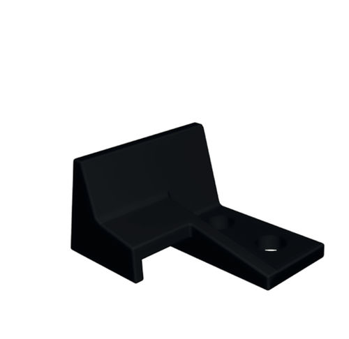 Pince à verre en métal - MD-02 R - COMENZA - pour panneaux / pour bâtiment / pour garde-corps
