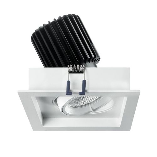 Spot encastrable au plafond - SHOP - Pan S.r.l. - à LED / carré / rectangulaire