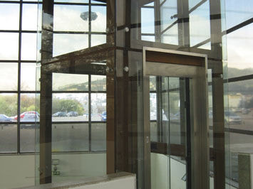 Panneau de construction en verre - LAMIDUR® - CRISTAL PONTEVEDRESA - en PVC / en béton / en acier galvanisé