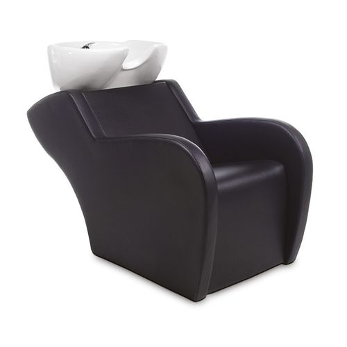 Bac à shampoing en simili cuir - CLUBWASH - Gamma & Bross - en céramique / 1 place