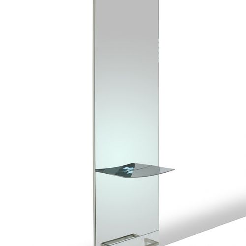Coiffeuse contemporaine - GAVA046PL - Gamma & Bross - en aluminium / murale / pour salon de coiffure