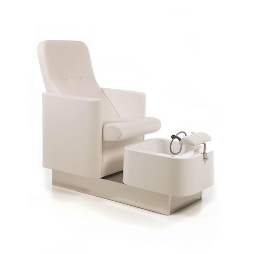 Fauteuil spa pédicure en vinyle - HYDROLOUNGE - Gamma & Bross - avec repose-pieds / pivotant / avec accoudoirs