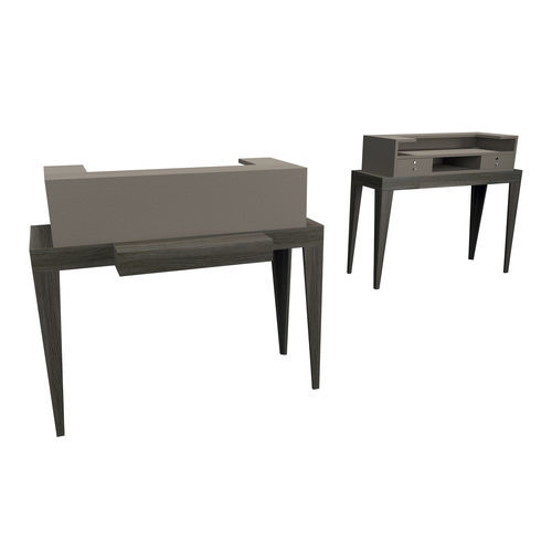 Banque d'accueil en bois - MADISON 120 - Gamma & Bross - stratifiée / pour salon de coiffure