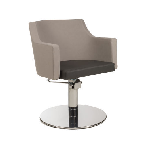Fauteuil de coiffure contemporain - BIRKIN R - Gamma & Bross - en vinyle / en métal / avec pompe hydraulique
