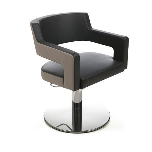 Fauteuil de coiffure design original - CREUSA R - Gamma & Bross - en vinyle / en métal / avec pompe hydraulique