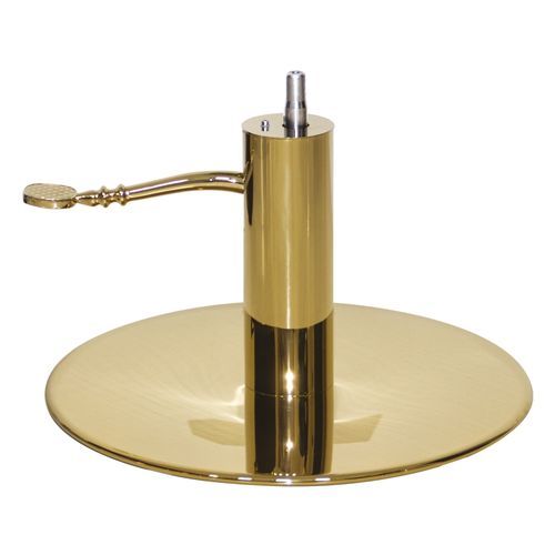 Piètement de chaise en acier inoxydable - GOLD 18 - Gamma & Bross - avec pompe hydraulique / pour salon d'esthétique / pour salon de coiffure