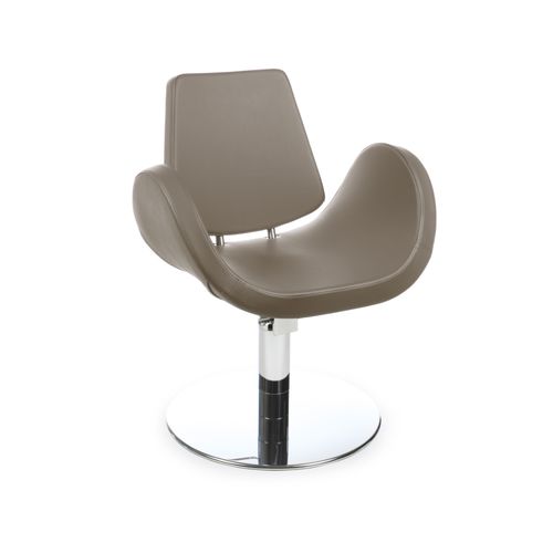 Fauteuil de coiffure contemporain - ALIPES R - Gamma & Bross - en vinyle / en acier inoxydable / avec pompe hydraulique