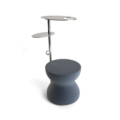 Pouf contemporain - HOURGLASS - Gamma & Bross - en tissu / autres formes / avec revêtement amovible