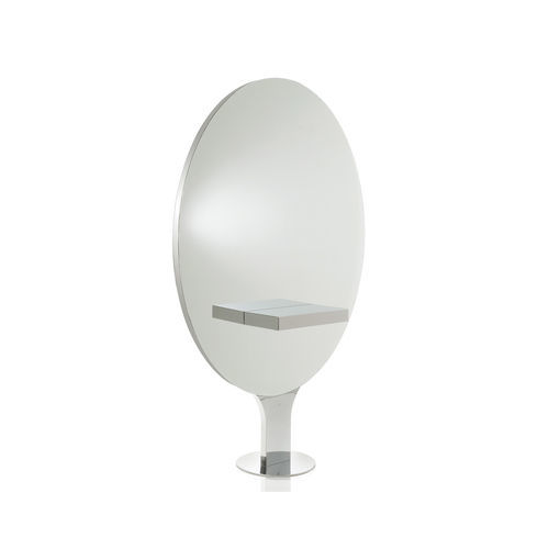 Coiffeuse contemporaine - PANDORA - Gamma & Bross - en acier inoxydable / pour salon de coiffure / pour salon d'esthétique