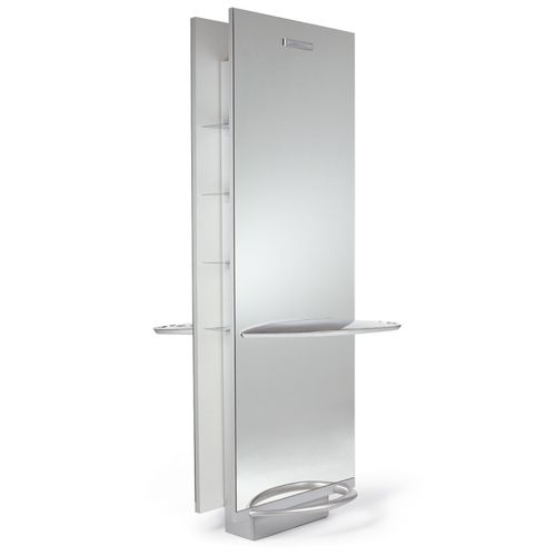 Coiffeuse contemporaine - ALIFAX CENTRALE - Gamma & Bross - en aluminium / en acier inoxydable / pour salon de coiffure