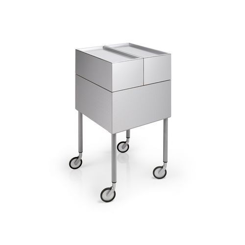 Chariot de soins - ICART - Gamma & Bross - pour salon de coiffure / pour salon d'esthétique / pliant