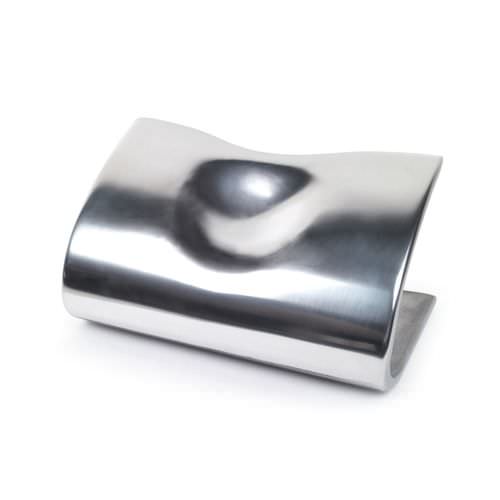 Repose-pied contemporain - NUPED - Gamma & Bross - en aluminium / en chrome / pour salon d'esthétique