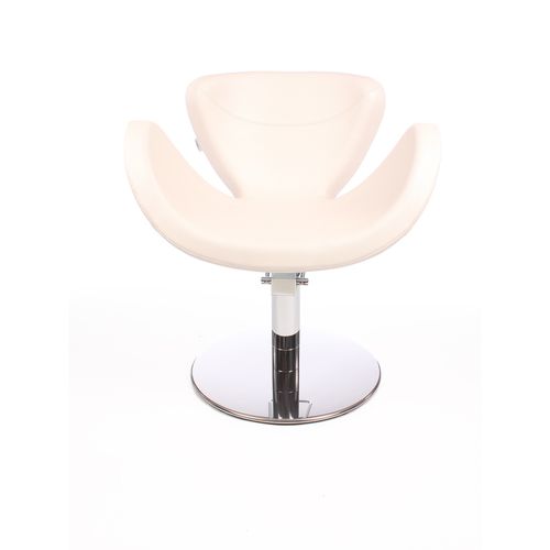 Fauteuil de coiffure contemporain - RIKKA - Gamma & Bross - en mousse de polyuréthane / en vinyle / en bois