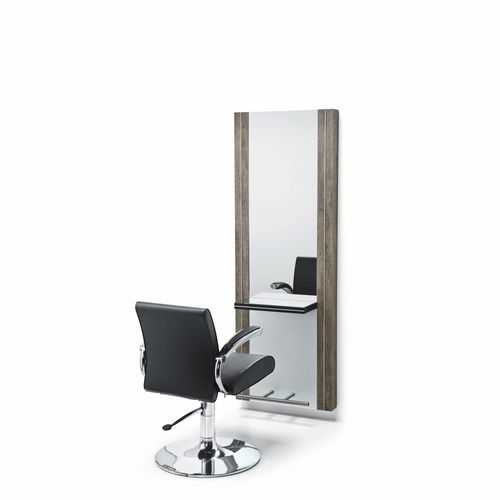 Coiffeuse contemporaine - BALANCE - OLYMP - en bois / en acier inoxydable / murale