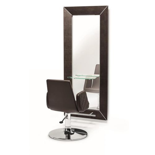 Coiffeuse contemporaine - BONGO - OLYMP - en inox / en verre / murale