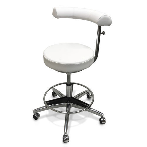 Tabouret de travail contemporain - SATURN - OLYMP - en simili cuir / avec piètement en métal / piètement étoile
