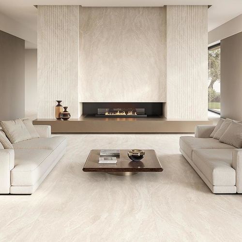Carrelage en grès cérame - DUAL TRAVERTINE - EMILGROUP - finition naturelle / d'intérieur / d'extérieur