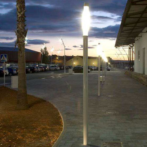 Colonne lumineuse design minimaliste - ENIF - Simon Lighting - en acier inox / en méthacrylate / DHI