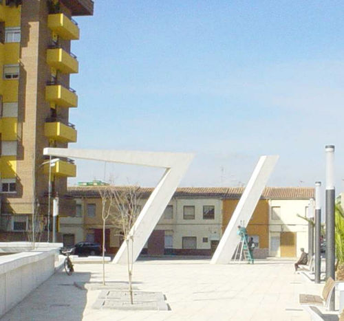 Colonne lumineuse design minimaliste - KUMA ISTANIUM - Simon Lighting - en aluminium extrudé / à LED / urbaine