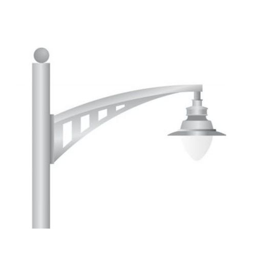 Lampadaire urbain - BANDEROLA  - Simon Lighting - contemporain / en acier / à LED