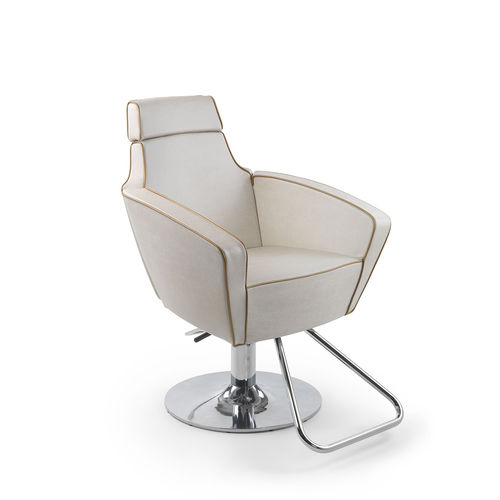 Fauteuil de coiffure contemporain - ANITA REC - Beauty Star - en simili cuir / à dossier inclinable / avec repose-tête