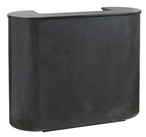 Banque d'accueil en métal - METAL BLACK - Beauty Star - en mélaminé / pour salon de coiffure