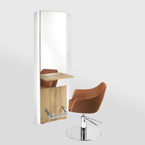 Coiffeuse contemporaine - MADAME - AGV group - en bois / murale / pour salon de coiffure