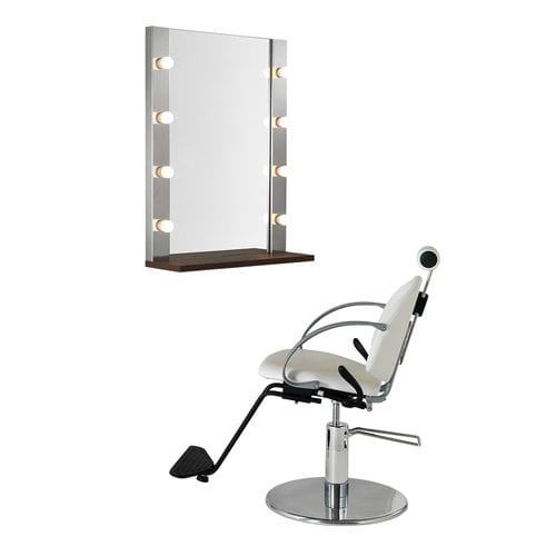 Miroir mural - TRILLY - AGV group - pour salon d'esthétique / contemporain / rectangulaire