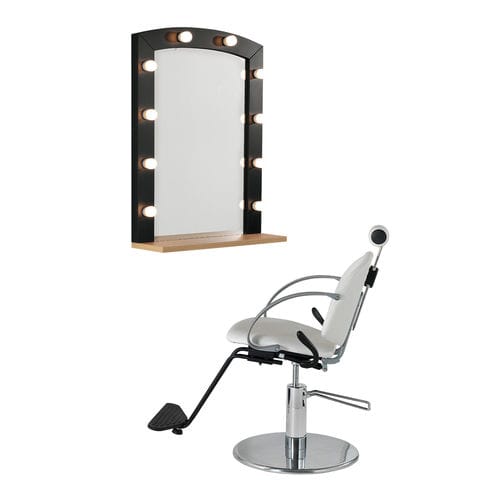 Miroir mural - VISION - AGV group - pour salon d'esthétique / contemporain / rectangulaire
