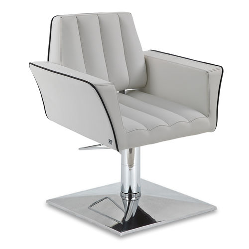 Fauteuil de coiffure contemporain - OYSTER ELEGANCE - AGV group - en cuir / en métal / réglable