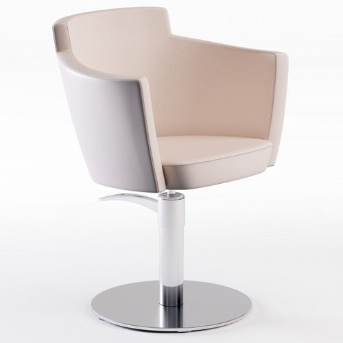 Fauteuil de coiffure contemporain - MADEMOISELLE NUDE A - Cindarella - en tissu / en métal / avec pompe hydraulique