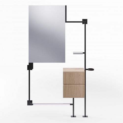 Coiffeuse contemporaine - WATSON  B - Cindarella - en bois / en métal / murale