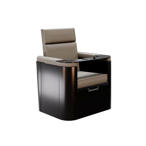 Fauteuil de coiffure contemporain - SOLIS - Cindarella - en tissu / en métal / tapissé