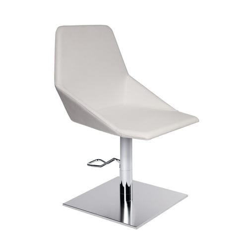 Fauteuil de coiffure en simili cuir - LIGHT 673 - FIAPP - avec pompe hydraulique / à hauteur réglable / noir