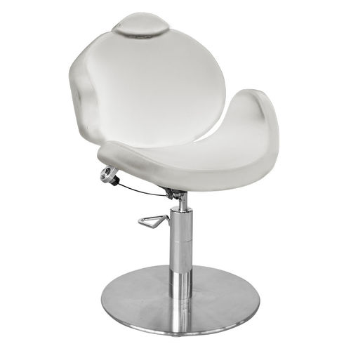 Fauteuil de coiffure contemporain - 678R - FIAPP - en simili cuir / avec pompe hydraulique / avec repose-tête